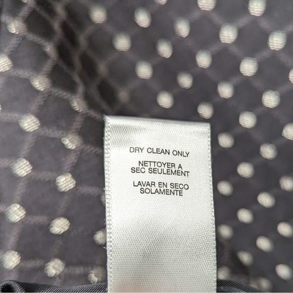 Michael Kors Mad Men Metallic Swing Jacket polkadot size 8 NWOT - Picture 7 of 8